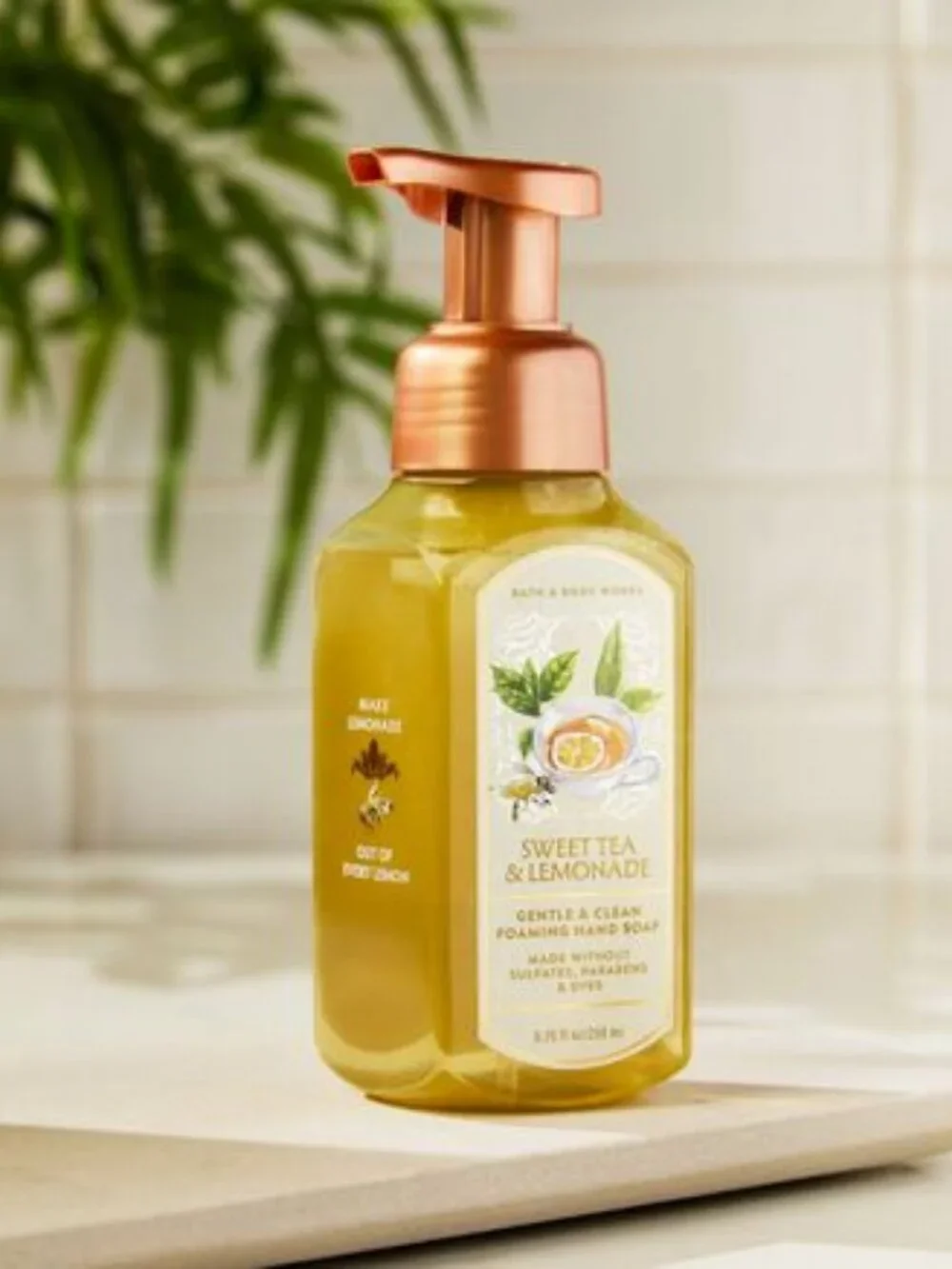 🍋Bath and Body Works Sweet Tea & Lemonade Gentle & Clean Foaming Hand Soap NEW!